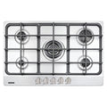 Cooktop a Gás Tramontina New Penta 5GX Tri 75 HE Safestop em Aço Inox e Trempes em Ferro Fundido 5 Queimadores