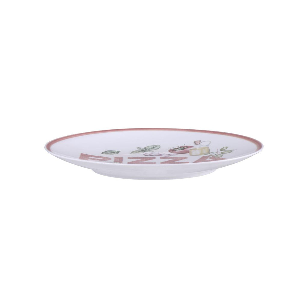 Prato Raso Tramontina Milano em Porcelana Decorada 25 cm