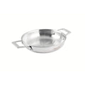 Frigideira Pergaminho Tramontina Aço Inox Corpo Triplo 20 cm 1,2 Litros
