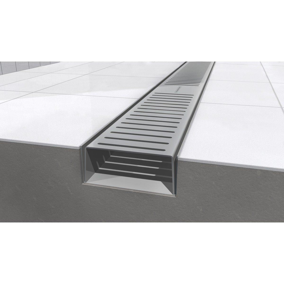 Ralo Slim Tramontina em Aço Inox 80 x 7 cm