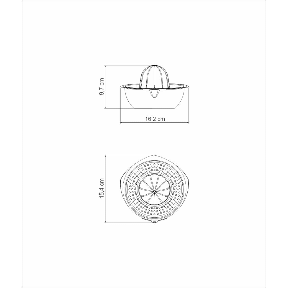 Espremedor de Frutas Tramontina Utility em Aço Inox