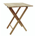 Mesa Dobrável Tramontina Beer 60cm em Madeira Teca