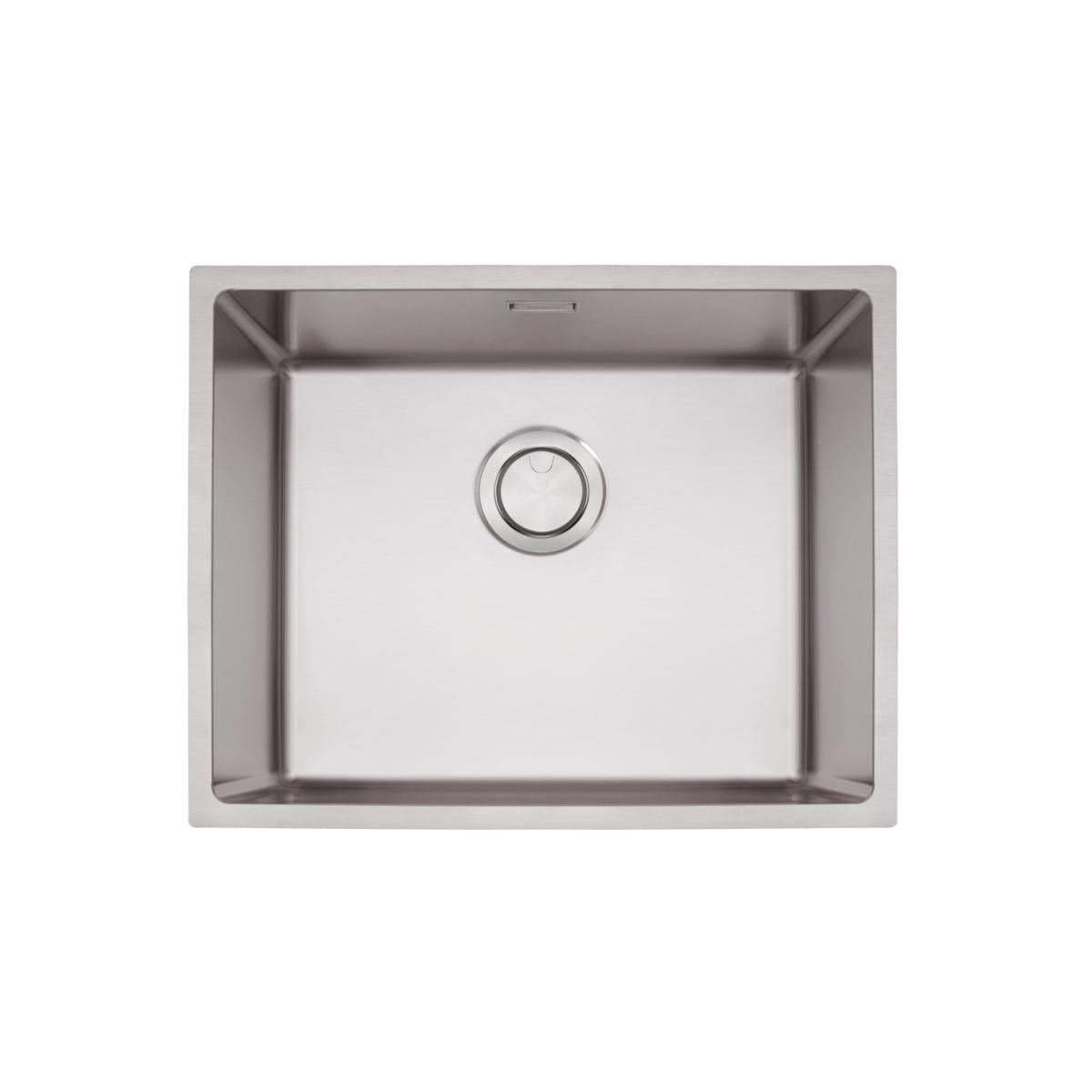 Cuba Tramontina Quadrum 50 em Aço Inox com Acabamento Scotch Brite 50 x 40 cm