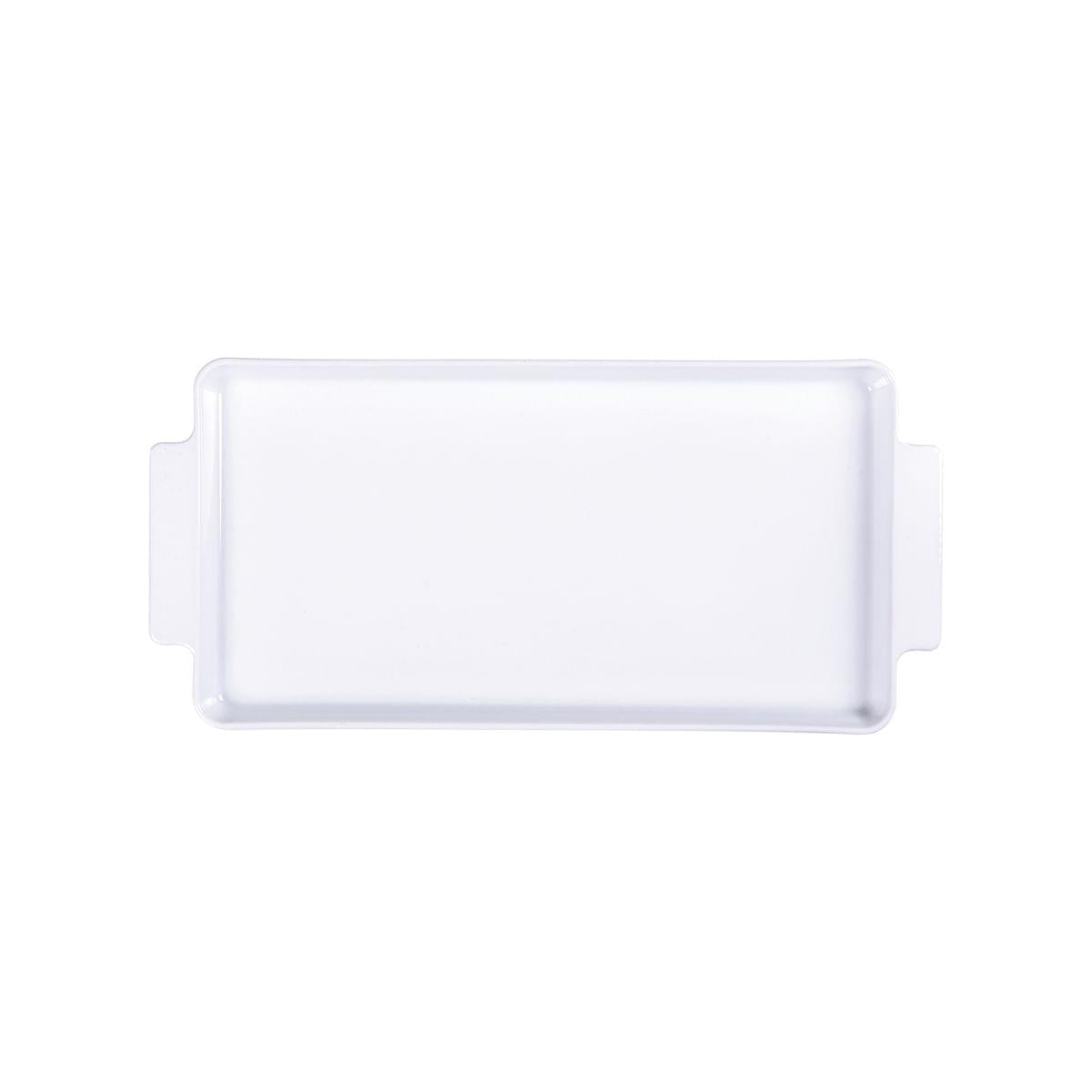 Travessa Retangular Tramontina Maria Augusta em Porcelana 28x15 cm