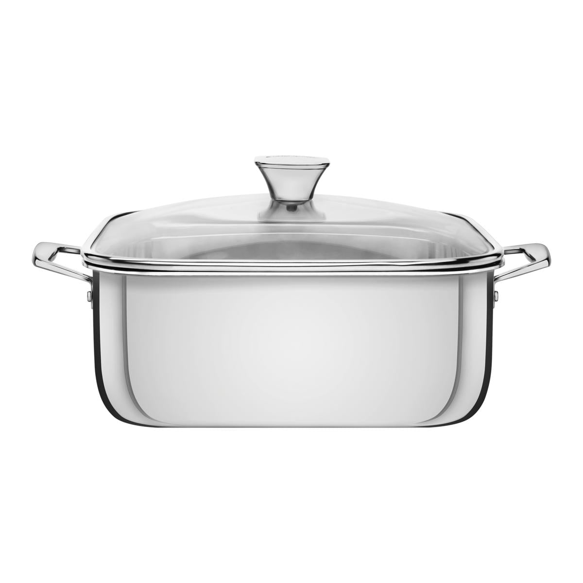 Caçarola Quadrada em  Aço Inox  7,3 L Trix Tramontina 62824264