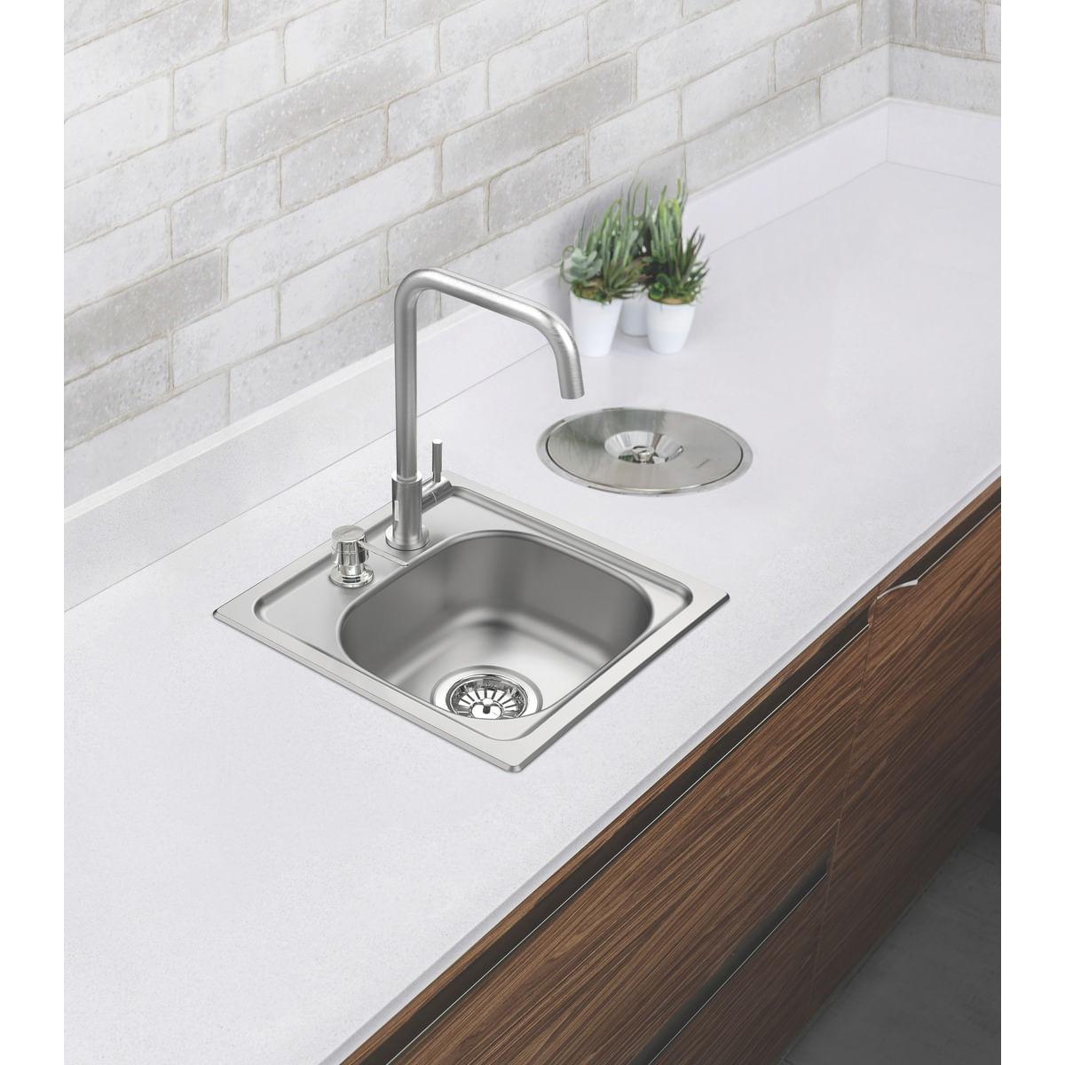 Kit Cuba Varanda Gourmet Tramontina 15 FX em Aço Inox Pré Polido 38 x 38 cm