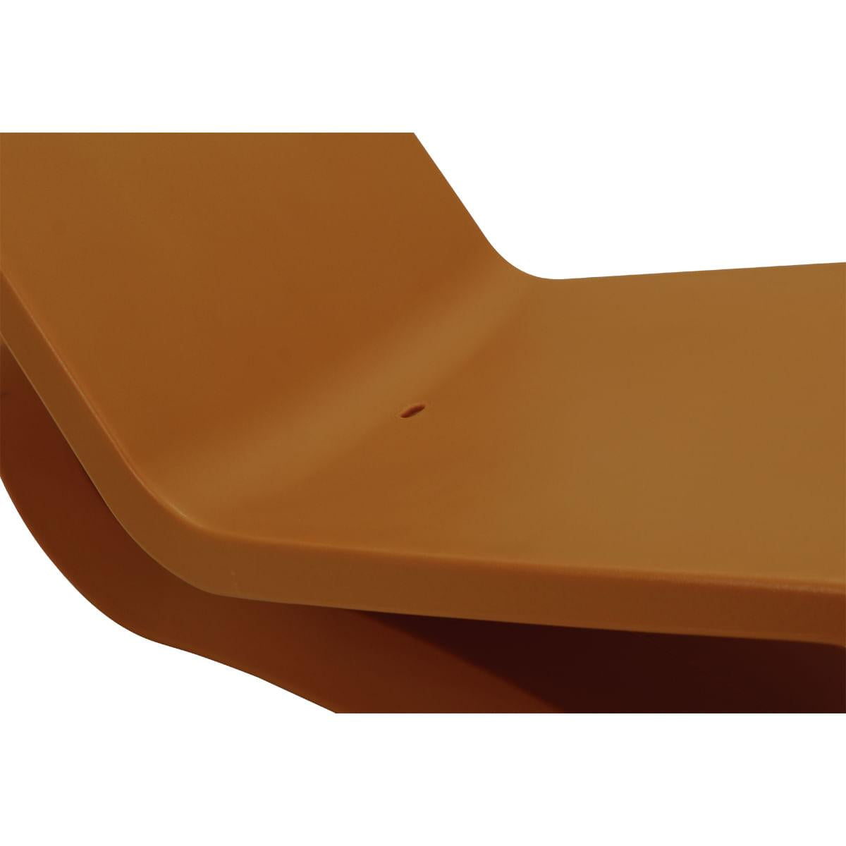 Espreguiçadeira Chaise Tramontina Octo em Polietileno Amarelo Tucano