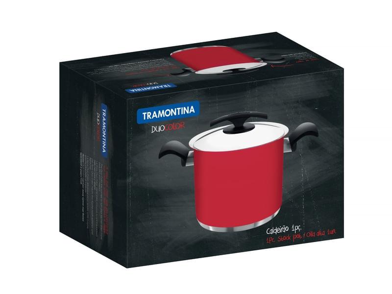 Caldeirão Inox 24cm Duo Color Tramontina 62385246
