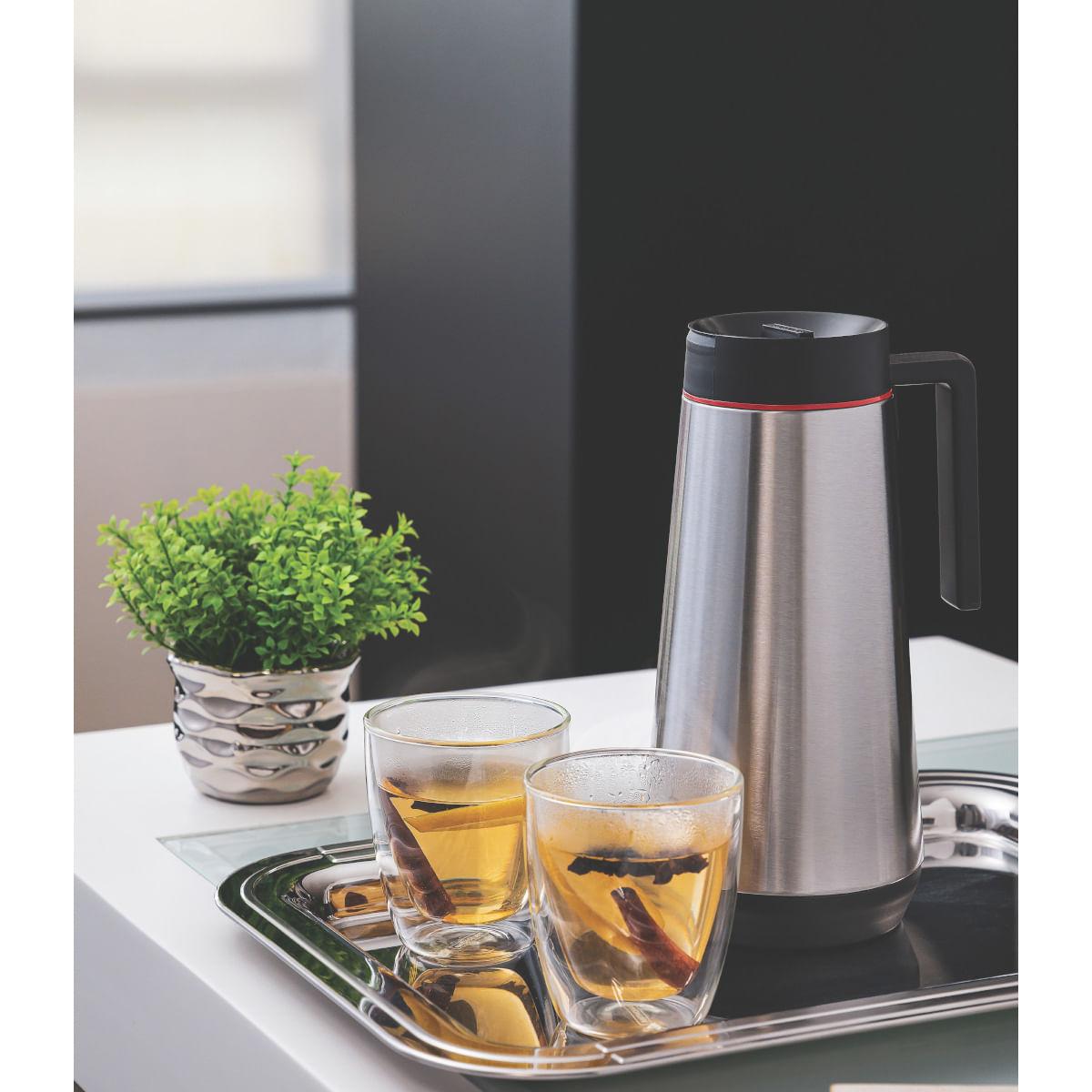Bule Térmico Tramontina Exata em Aço Inox 1 L