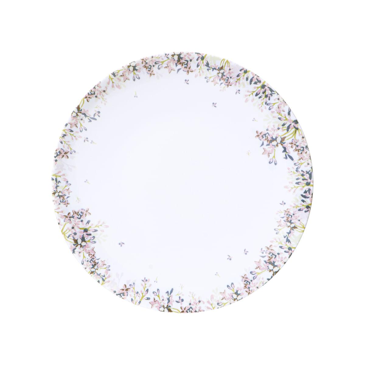 Aparelho de Jantar Tramontina Fogli em Porcelana Decorada 20 Peças