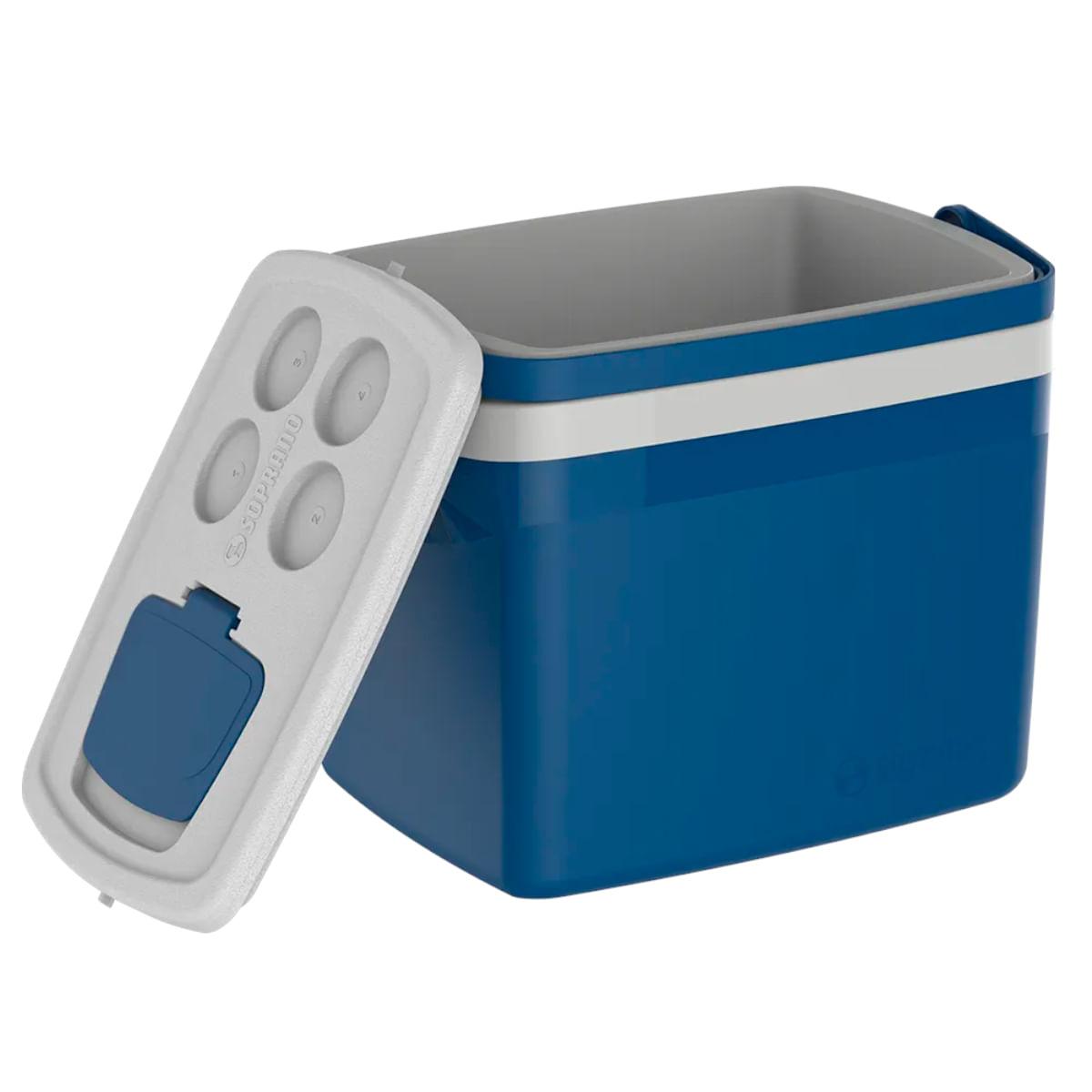 Caixa Térmica Tropical 32 Litros Azul Soprano