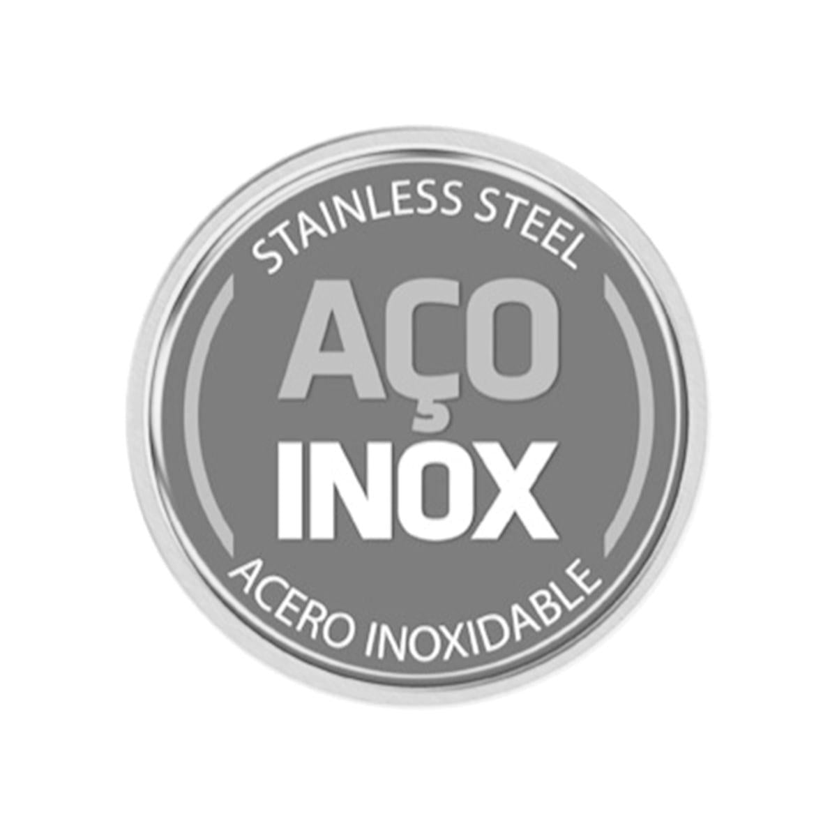 Jogo de Panelas 5 peças Inox Duo Color Amarela Tramontina 65380018