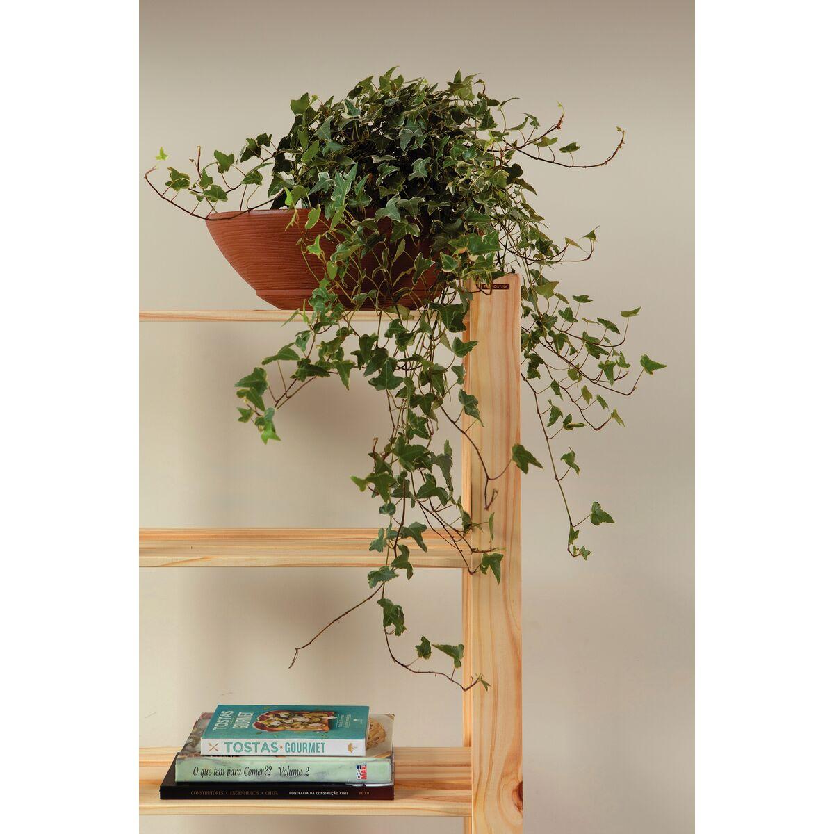 Estante para Livros 90 x 171 cm com 6 Prateleiras Modulare Natural Tramontina