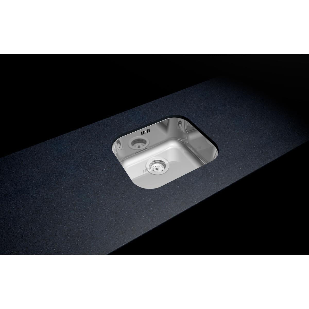 Cuba n.0 Tramontina Lavínia 40 BL Prime em Aço Inox Alto Brilho 40 x 34 x 17 cm com Válvula e Escape 94020203