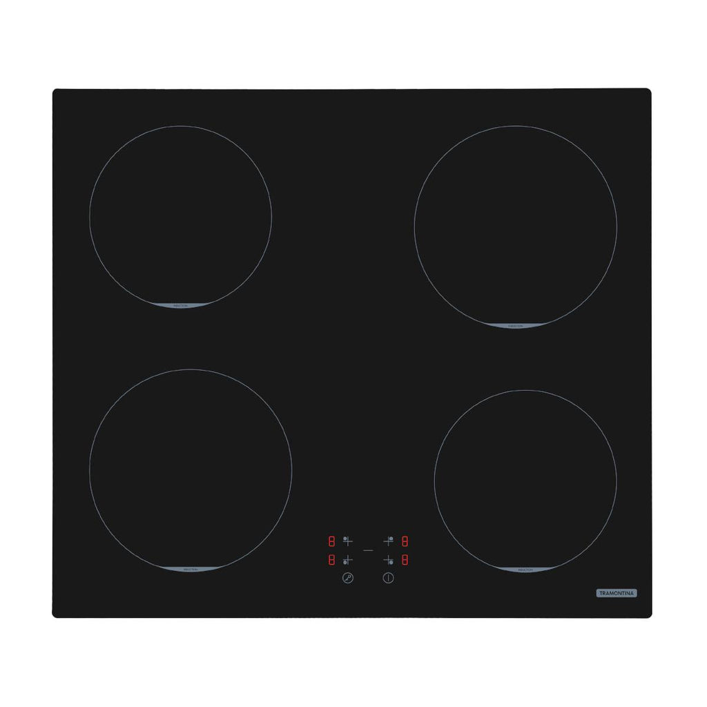 Cooktop por Indução Tramontina Square Basic 4EI 60 com Comando Touch 220 V