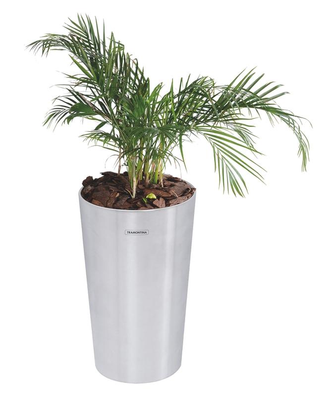 Cachepô Konika Inox 26x57cm Tramontina 94540735