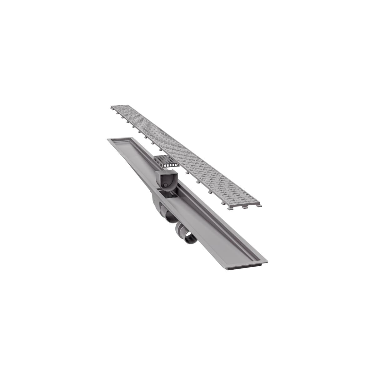 Ralo Neo Hidden Tramontina com Tampa em PVC 120x7,5 cm
