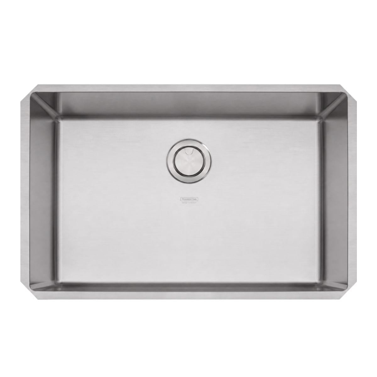 Cuba de Embutir Tramontina Quadrum 70 U Aço Inox Acetinado 70x40cm Outlet