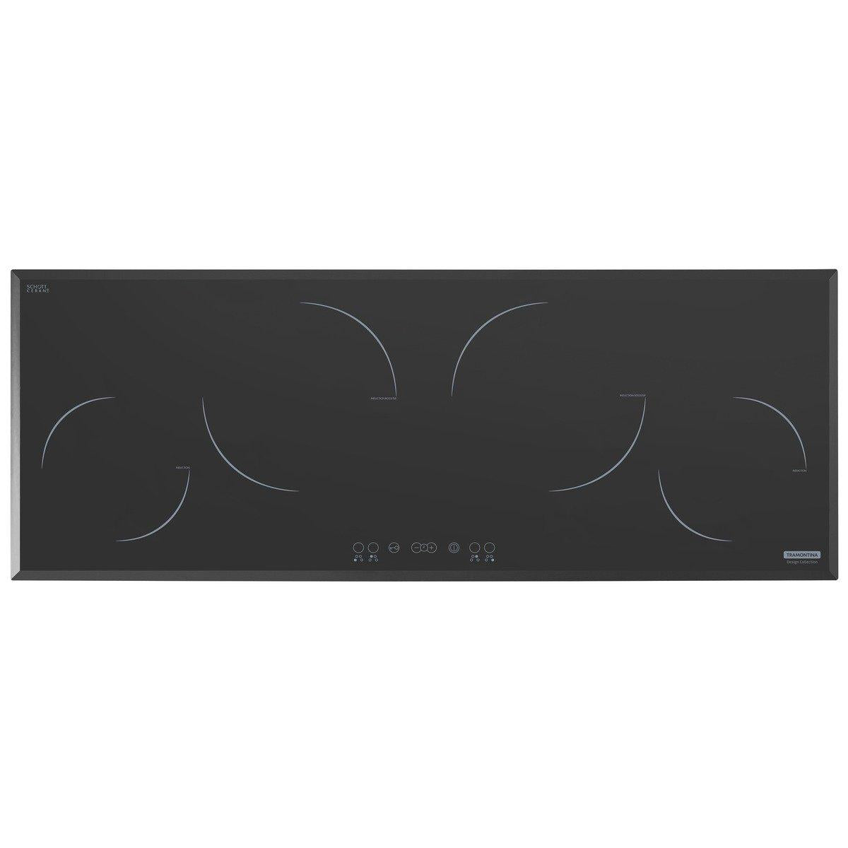 Cooktop por Indução Tramontina New Slim Lune Touch 4EI 90