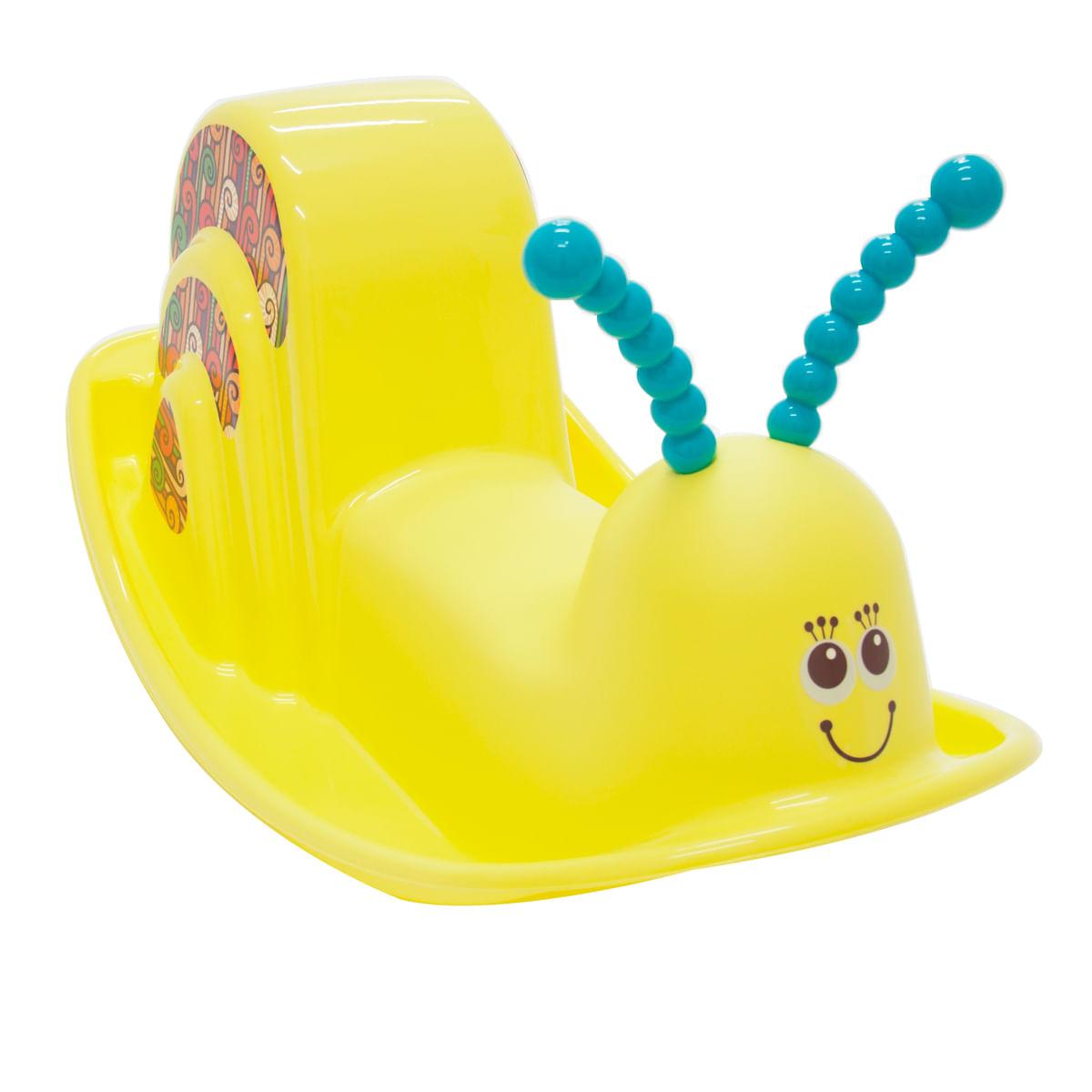 Gangorra Infantil Tramontina Dindon em Polipropileno Amarelo