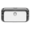 Cuba n.2 Tramontina Lavínia Prime em Aço Inox Alto Brilho 56 x 34 x 17 cm com Válvula 94024207