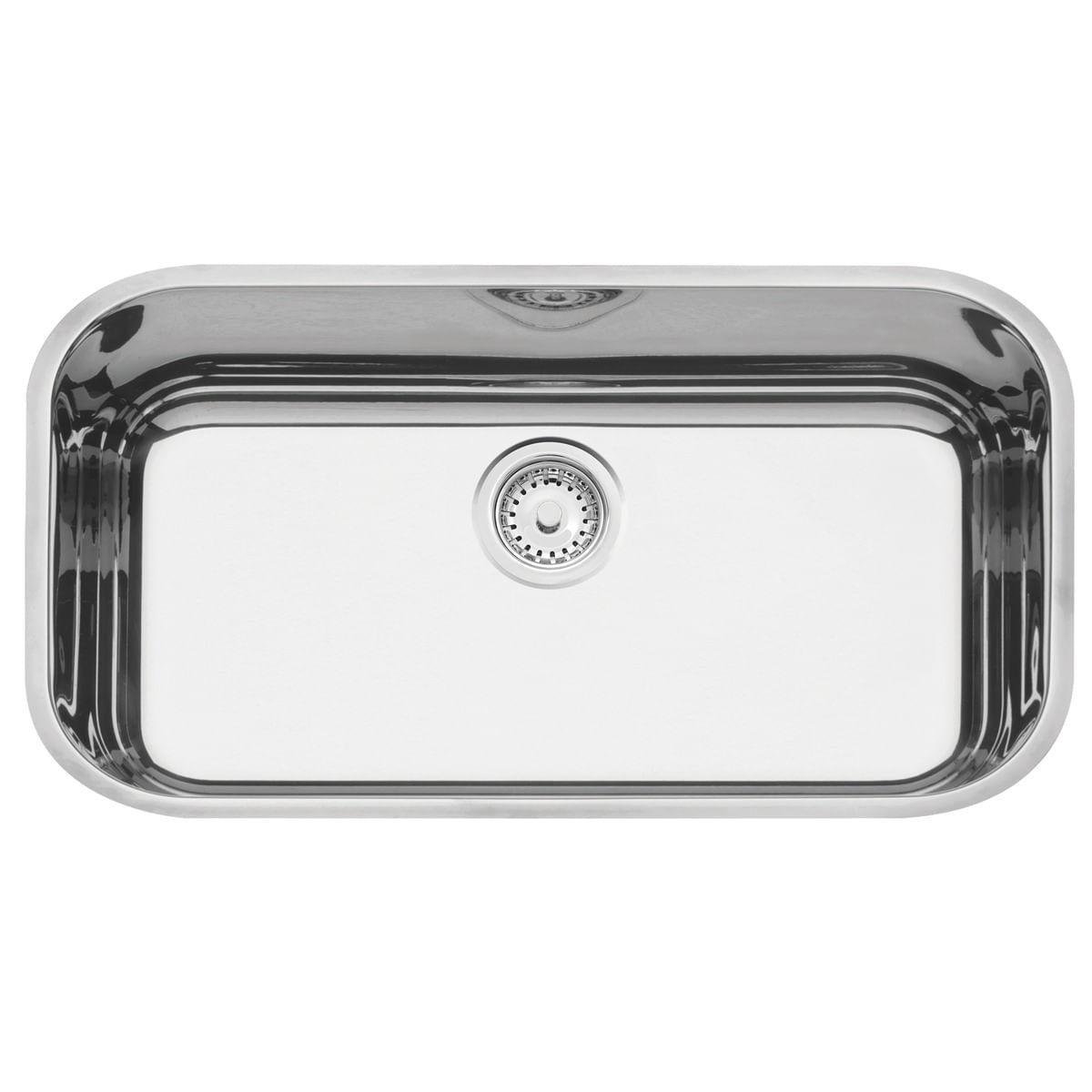 Cuba n.2 Tramontina Lavínia Prime em Aço Inox Alto Brilho 56 x 34 x 17 cm com Válvula 94024207