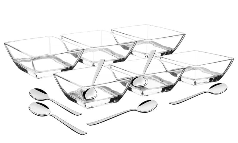 Jogo para Sobremesa Cristal 12 peças Lapidar Tramontina 64550700