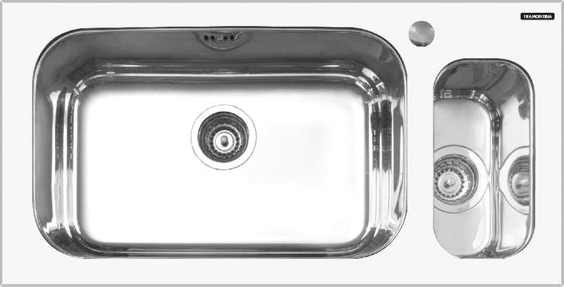 Cuba de Sobrepor 86x44cm Vitra 1.5 C 56 Branca Tramontina 93950273
