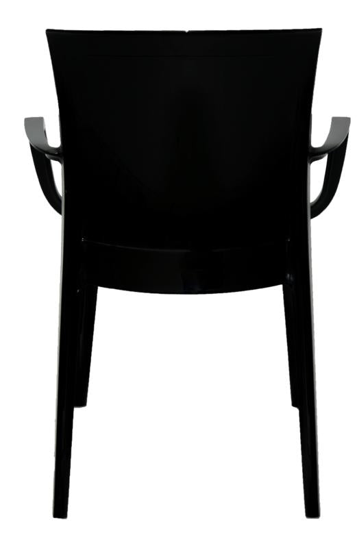 Cadeira Victória com braços preta Tramontina 92044009