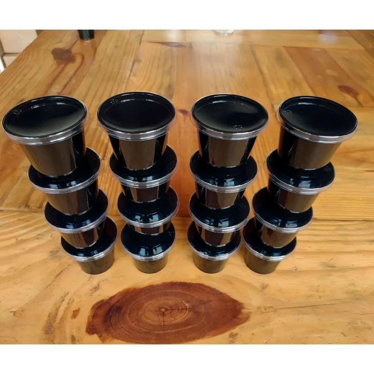 700un Pote para Molhos 60ml G697 Preto Galvanotek