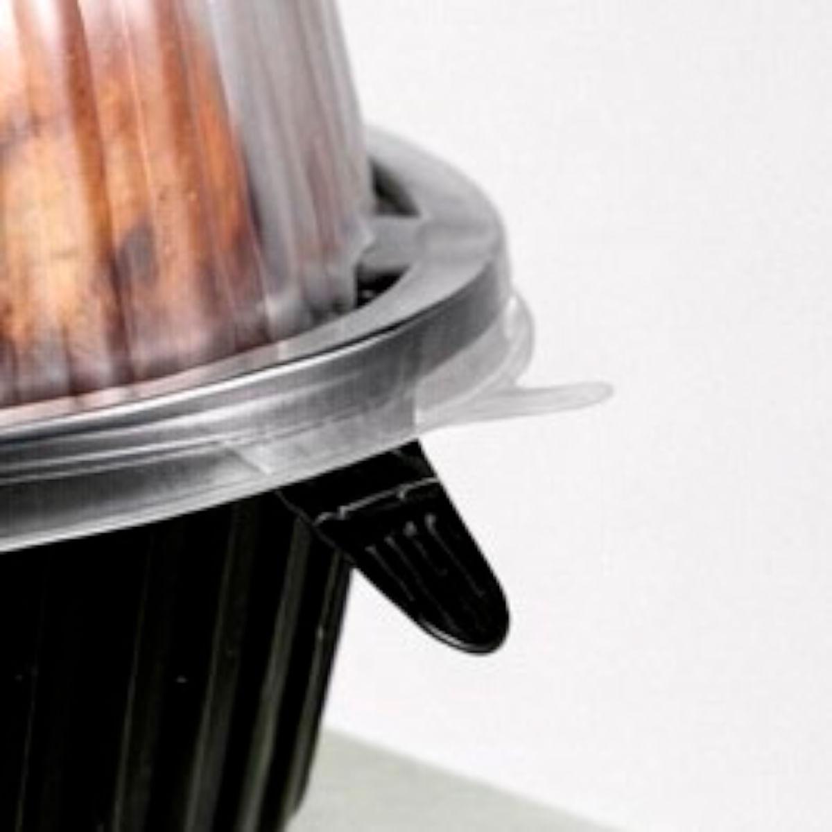 100un Embalagem Plástica para Frango G101 Preto Galvanotek