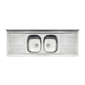 Pia de Apoio Tramontina Ribon 2C 34 em Aço Inox 160 x 60 cm Perfecta