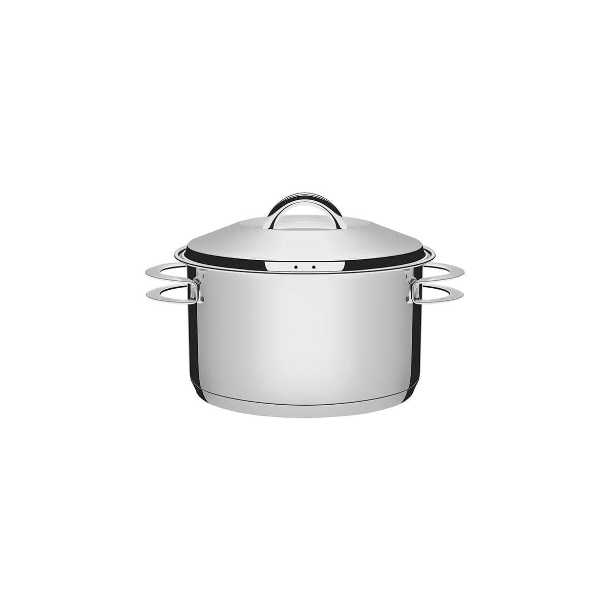 Jogo de Panelas Tramontina Solar 4 Peças Aço Inox Fundo Triplo