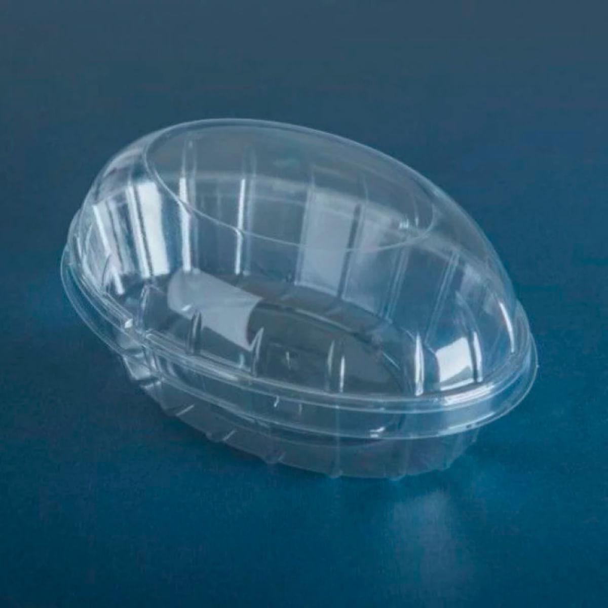 Embalagem Mini Colomba G34P Transparente 150un 16,5x12x8cm Galvanotek