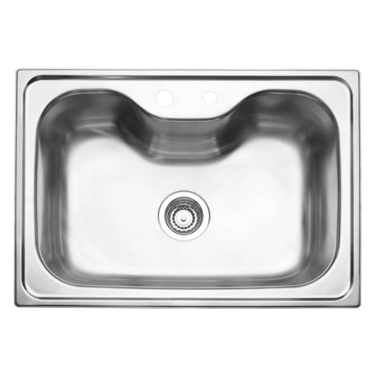 Cuba Tramontina Morgana 60 FX Undermount em Aço Inox com Lixeira de Embutir 5 L, Tábua de Madeira, Dosador de Sabão, Cesto Coador e Válvula