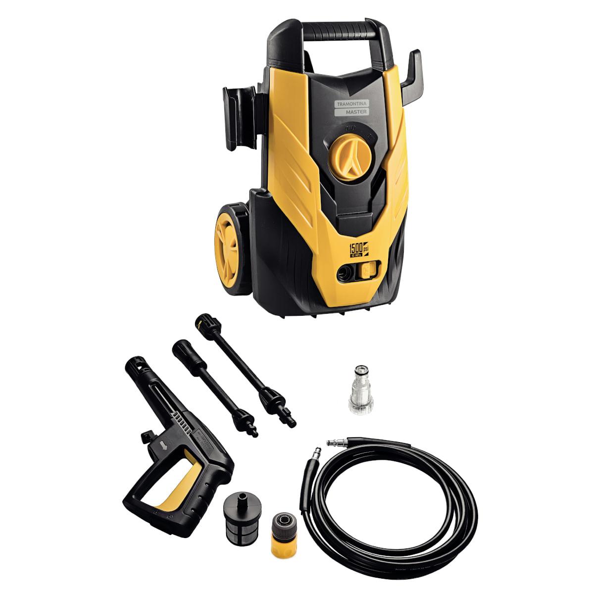 Lavadora de Alta Pressão Tramontina 1200W 220V com Mangueira 3m e Jato Regulável