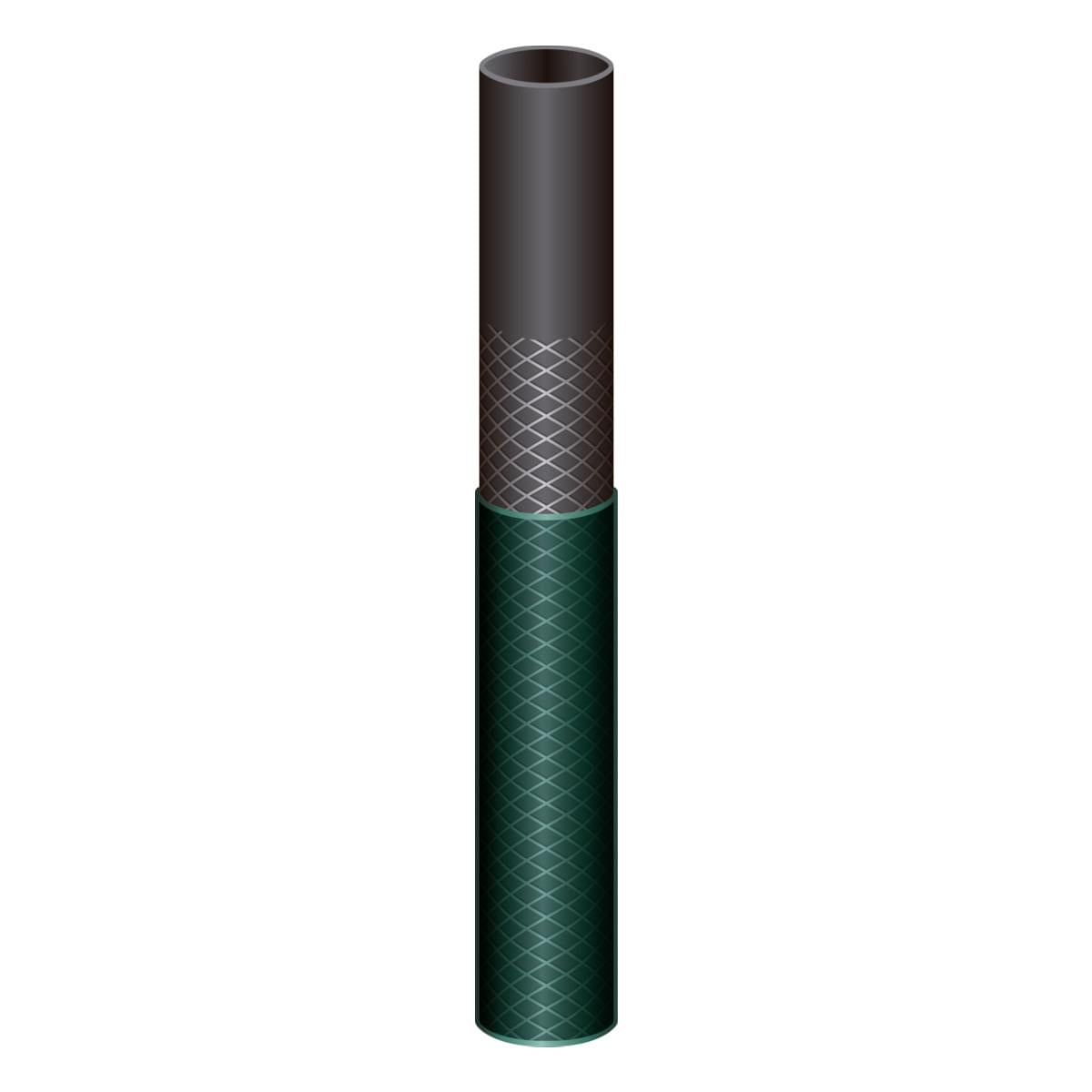 Mangueira Flex Tramontina Verde em PVC 3 Camadas 20 m com Engate Rosqueado, Esguicho e Suporte Mural