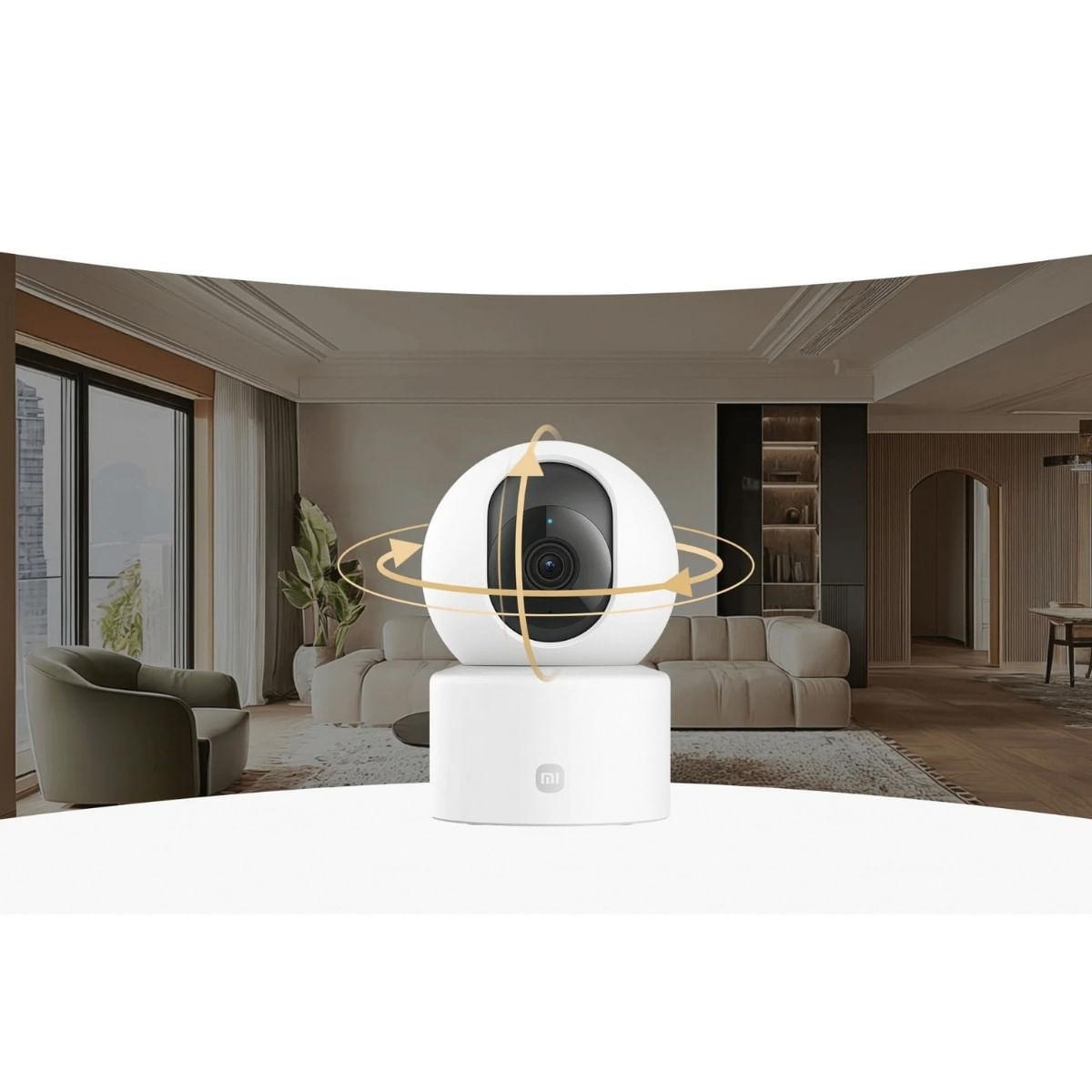 Câmera de Segurança Inteligente Xiaomi C201 360° Branca 1080p Homologada Anatel