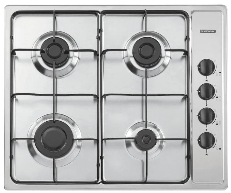 Cooktop Tramontina 4Q Gás Inox Brasil 4GX 60 94701501