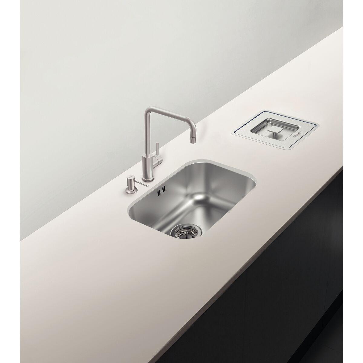 Cuba n.1 Tramontina Lavínia Prime em Aço Inox Acetinado 47 x 30 x 17 cm com Válvula e Escape