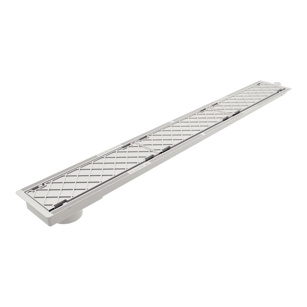 Ralo Oculto Tramontina Slim Hide em PVC 75 x 7 cm