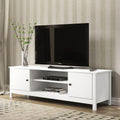 Rack para TV 2 Portas 150x44x47 cm Branco Ditália