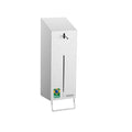 Dispenser para Sabão e Álcool Gel Tramontina em Aço Inox Scotch Brite e Recipiente em PET 1 Litro