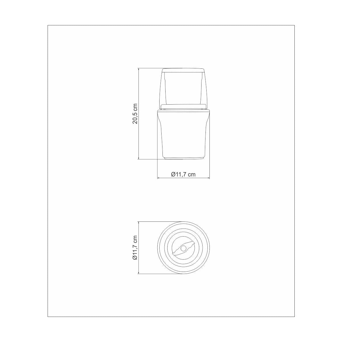 Moedor de grãos Tramontina by Breville Coffee & Spice em Aço Inox Fosco