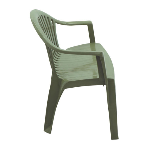 Banco Tramontina Leme 114x60 cm em Polipropileno Verde Oliva