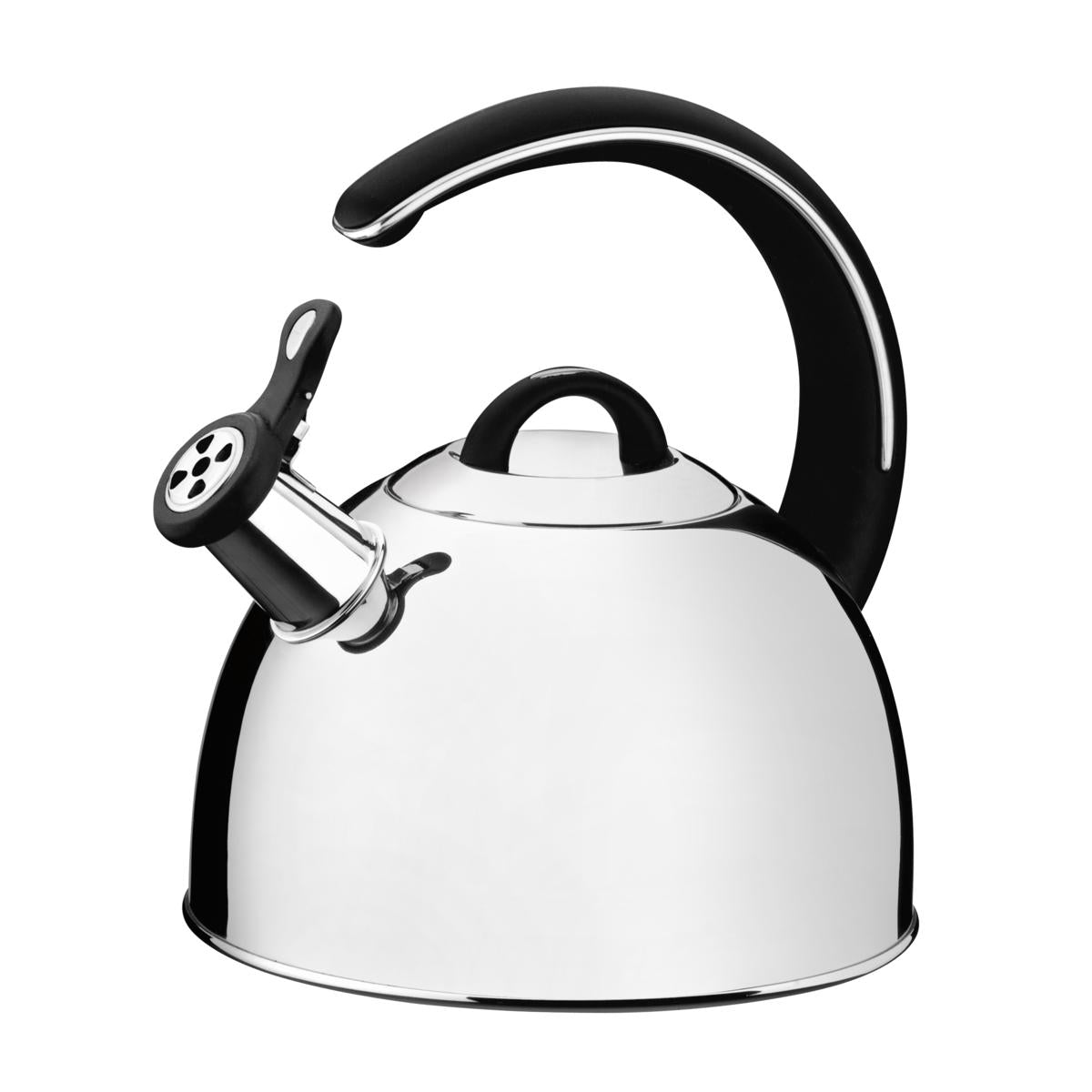 Chaleira Tramontina com Apito 2,8 L Aço Inox Fundo Triplo 61488210