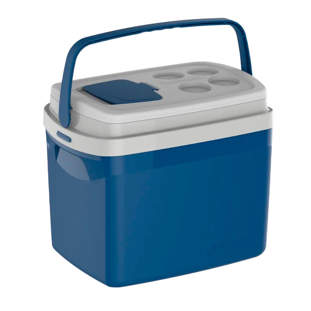 Caixa Térmica Tropical 32 Litros Azul Soprano