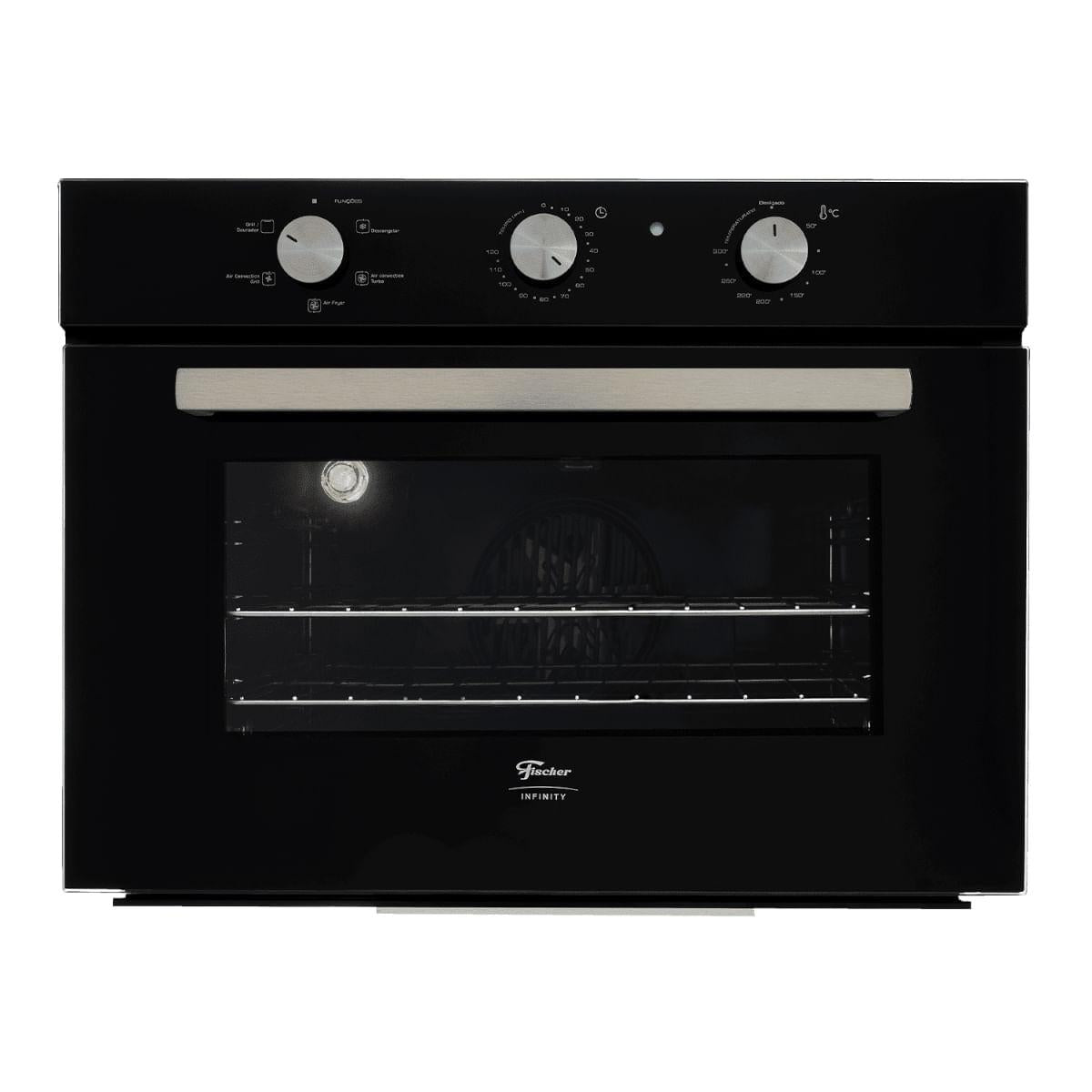 Forno Elétrico de Embutir Fischer Infinity 50 litros com Air Fryer 127V