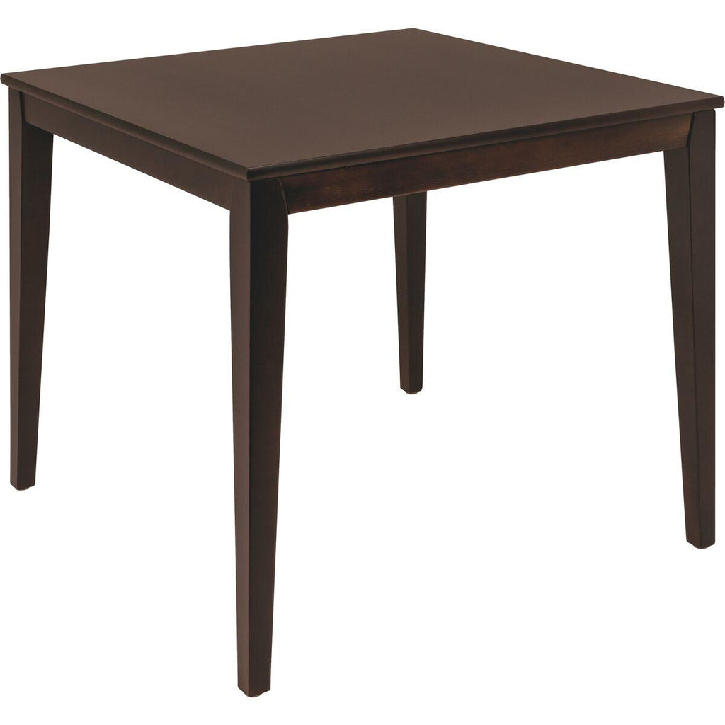Mesa de Madeira Tramontina London Quadrada em Tauarí Tabaco 4 Lugares 80 cm