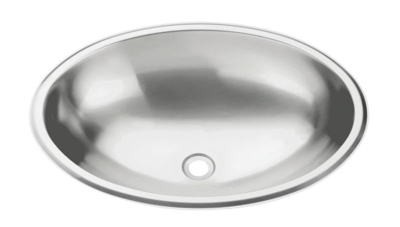 Cuba de Encaixe Oval Inox Acetinado 36x26cm Tramontina 94113107